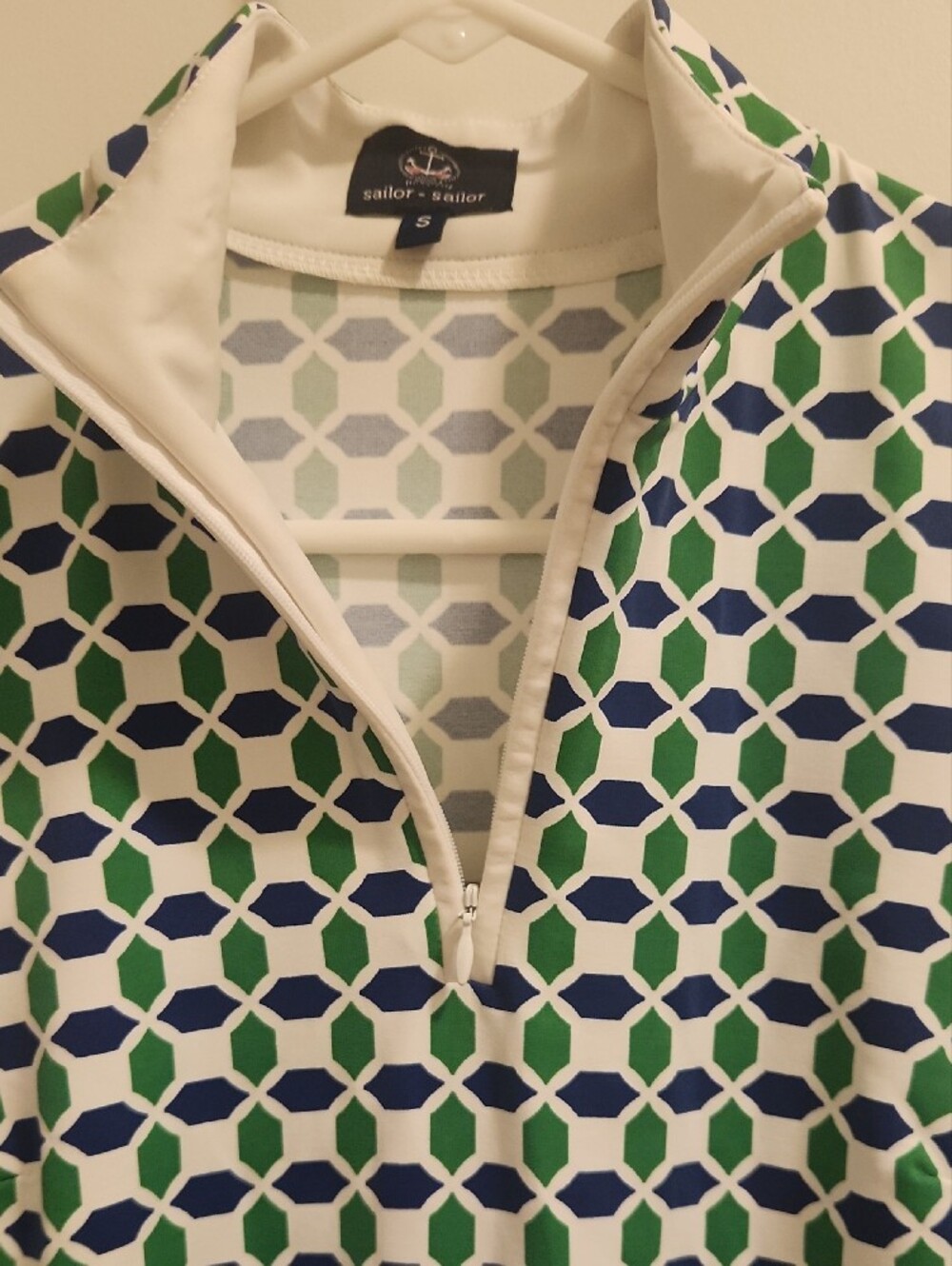 Sailor-Sailor Geometric Dress Golf Vacation - Picture 3 of 4